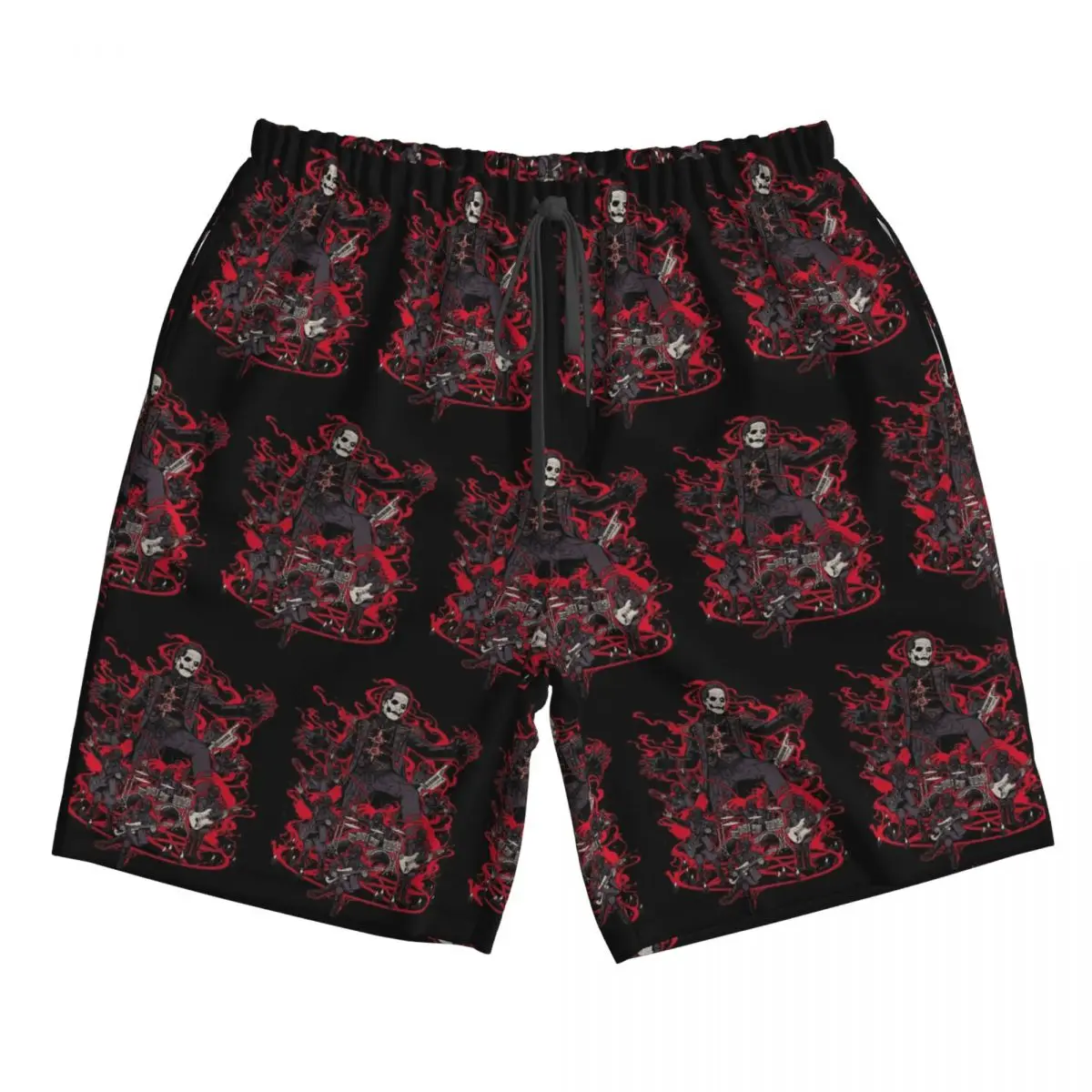 

Tobias Forge Ghost Trunks Beach Board Shorts Casual Quick Dry Swim Summer Men Pants