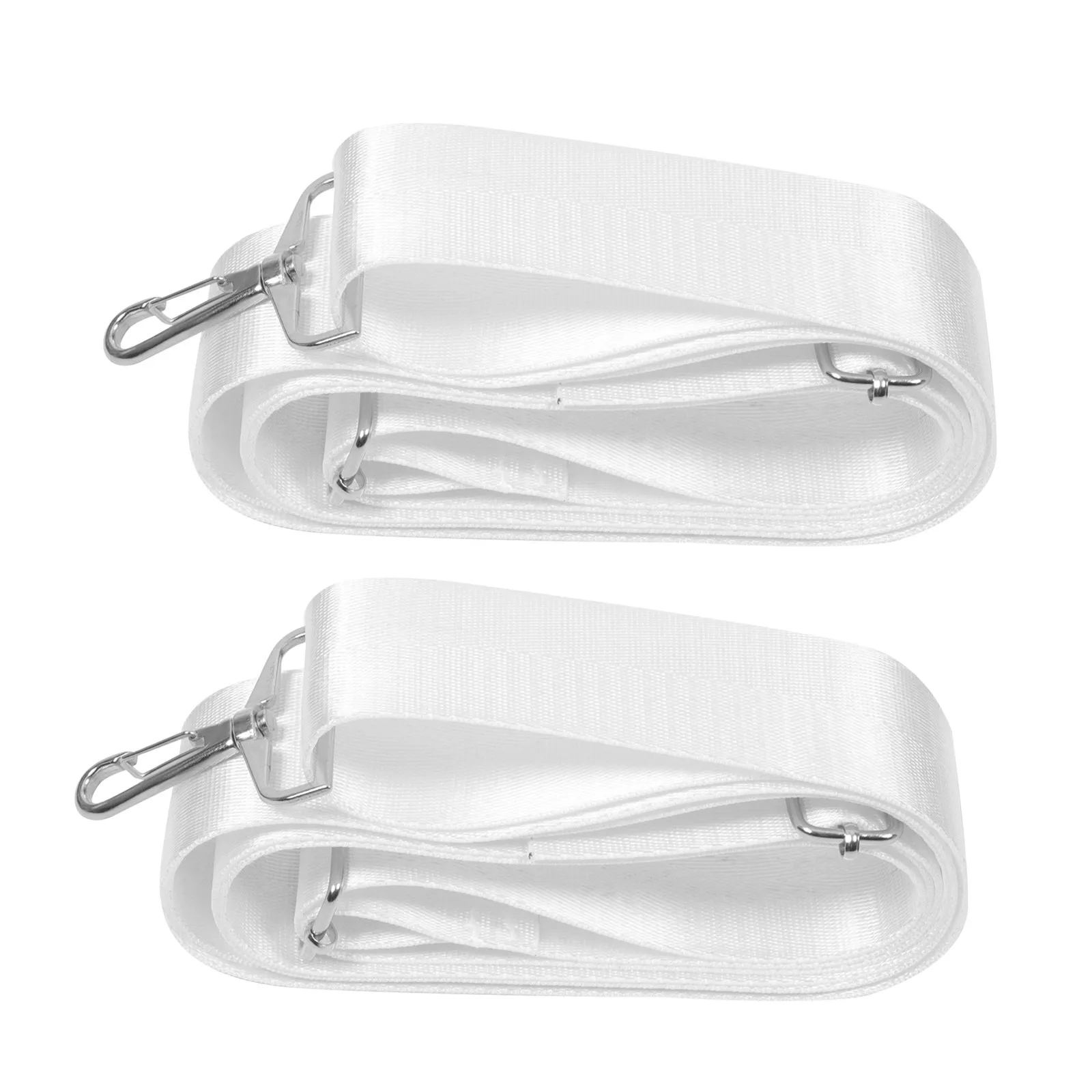 

2Pcs Tennis Net Centre Strap Nylon Webbing Heavy Duty Adjustable Tennis Net Support for Outdoor Club Home Practice Accessories