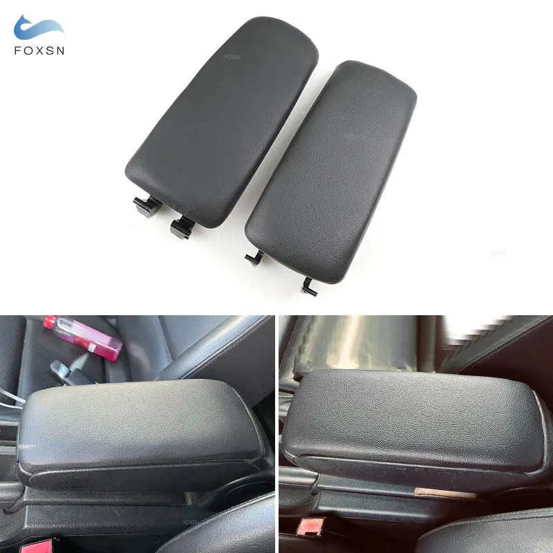 

Artificial Leather+ABS Plastic Center Console Armrest Storage Box Cover Pad Shell For Audi A4 S4 B6 B7 2002-2008 A6 C5 1999-2005
