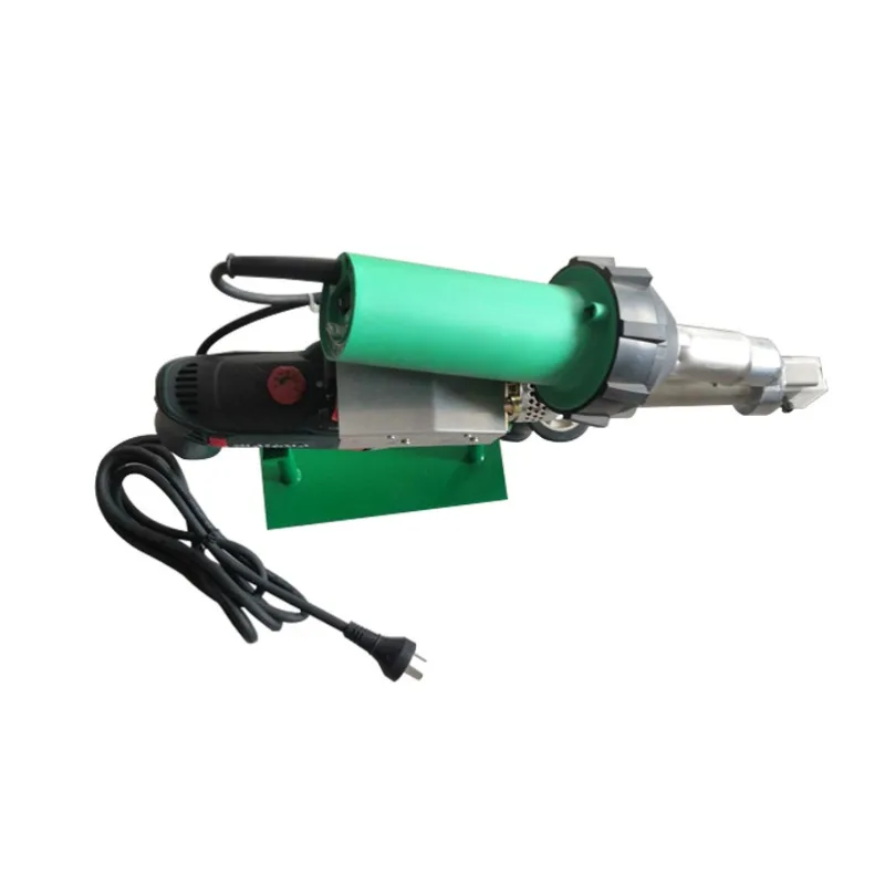 Plastic extrusion welding machine, hot melt plastic welding torch, plate and pipe extrusion welding machine