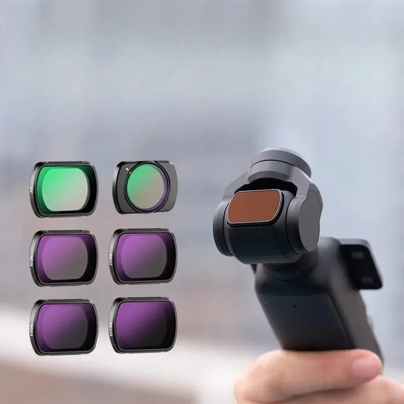 DJ-02 DJI pocket3 filter set, magnetic lens cover