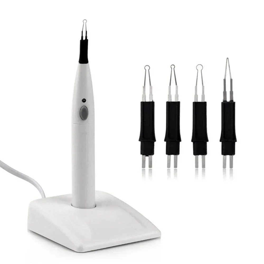 Drahtloser Dental Endo Gutta Percha Cutter Zahnfleischschneider + 4 Heizspitzen Dentallabor Dissolved Breaker Mundhygienegeräte