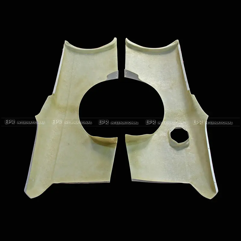 لنيسان S14 (أواخر) BN الرياضة نفطة الحاجز الخلفي سيلفيا S14 طقم الجسم العريض الألياف الزجاجية واسعة الحاجز + 25 مللي متر #5