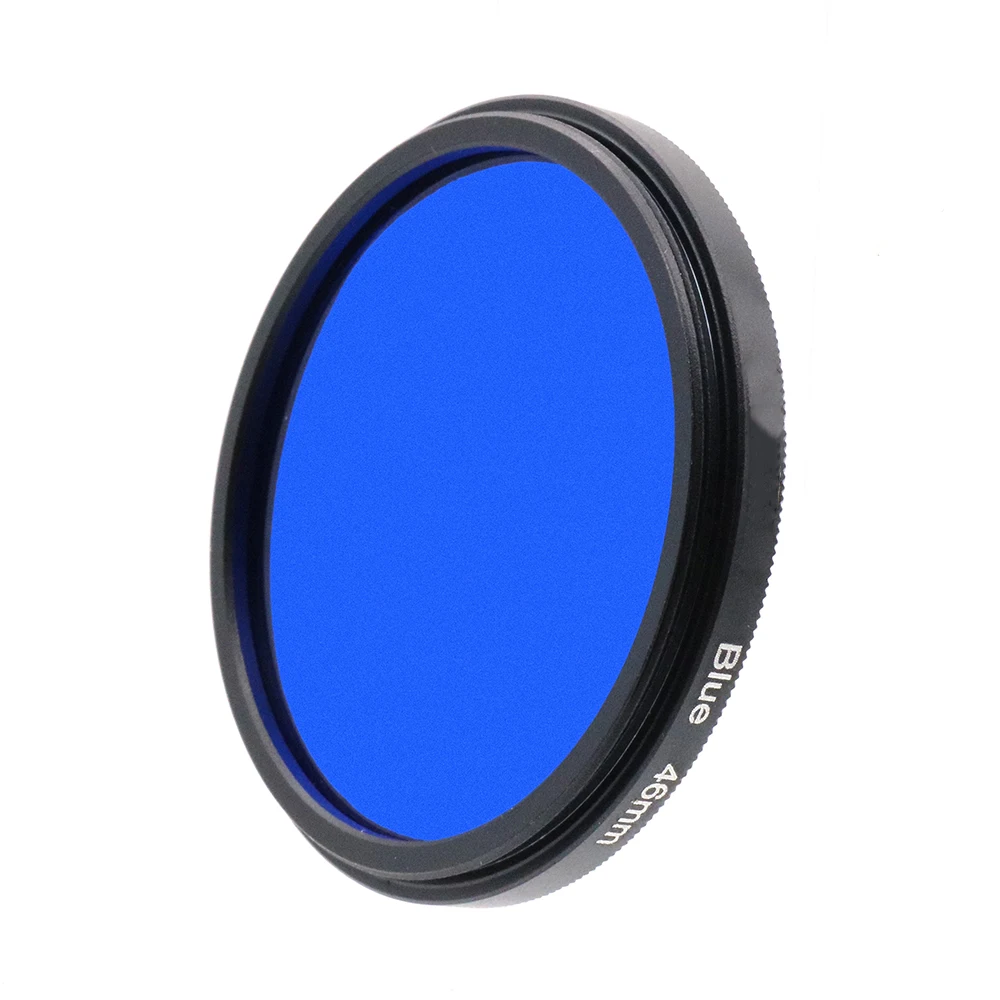 Filter Color Filtors Full Red Yellow Green Blue Purple Orange 46MM For Canon Nikon Sony DSLR Camera Lens Accessory