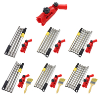 Multi-Angle Paint Brush Extender Retractable Paint Roller Extension Pole Telescopic Rod Paint Edger Tool for High Ceilings