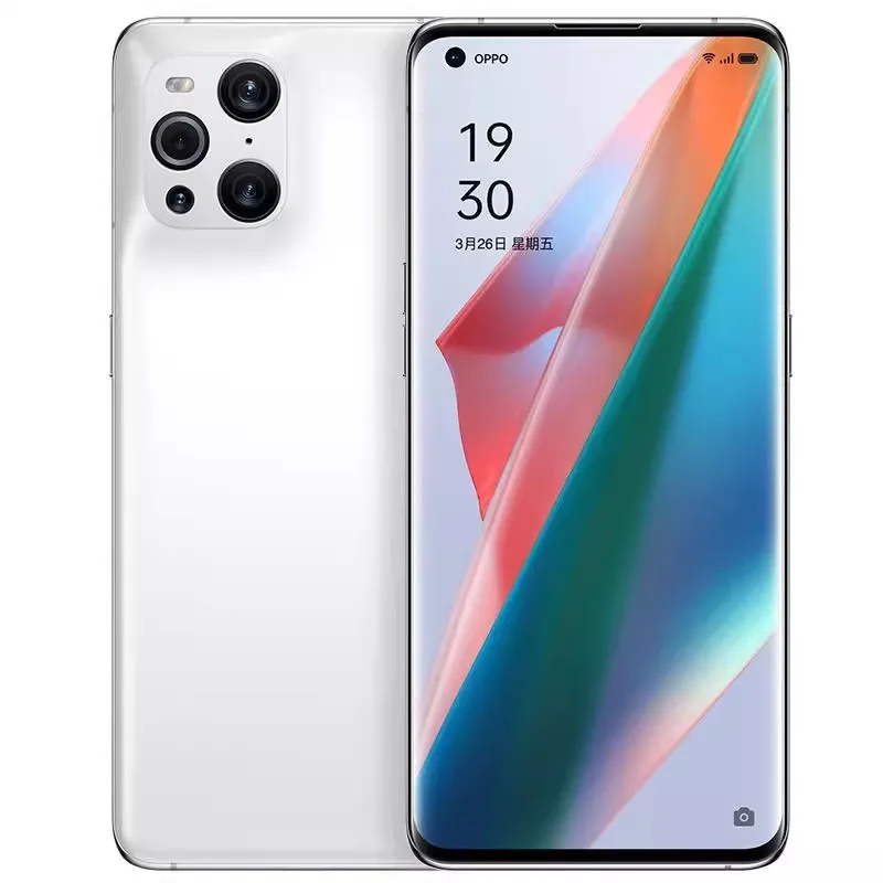 OPPO ค้นหา X3สมาร์ทโฟน5G 6.7 "120Hz AMOLED NFC Snapdragon 870 50MP 65W supervooc 8GB RAM 256GB ROM โทรศัพท์มือสองของแท้