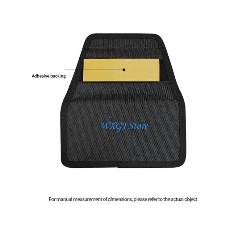 

37JE Vehicle Cup Holder Phone Featuring Antislip Hanging Storage Bag