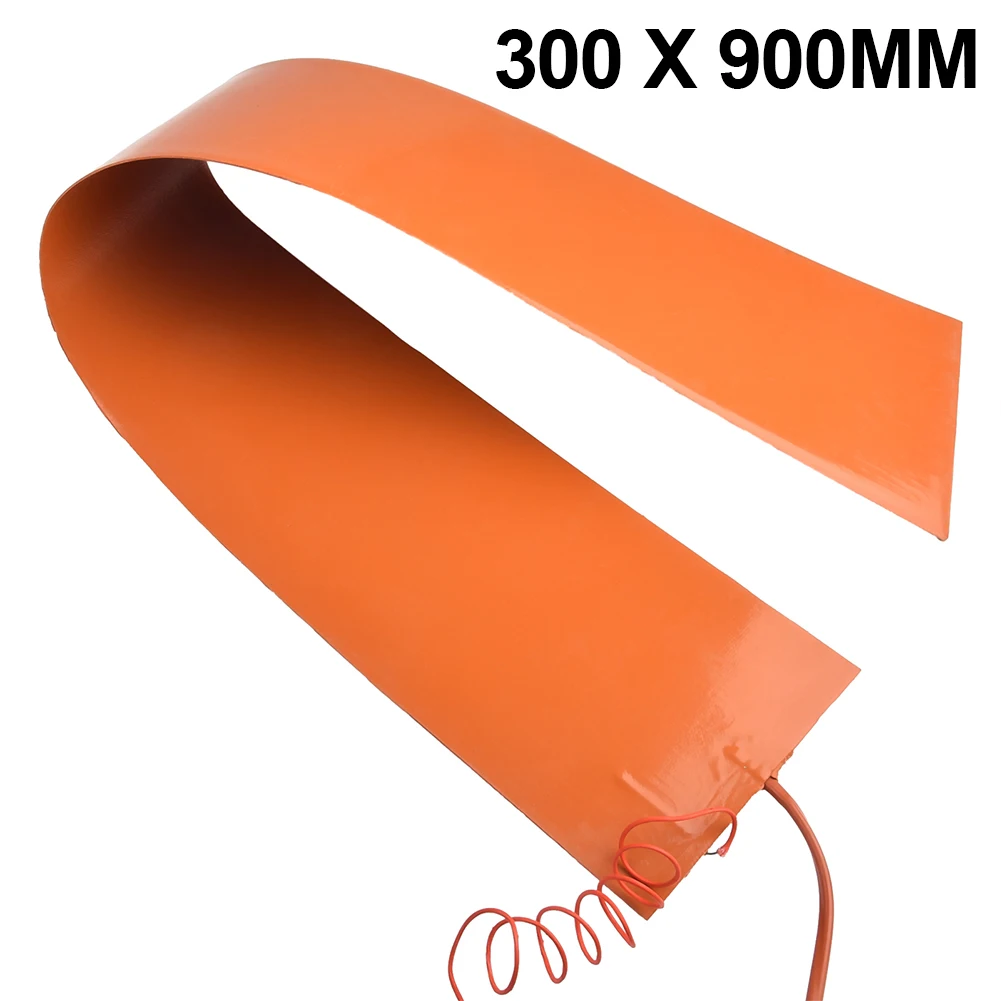 30x90 سنتيمتر لوحة التدفئة سيليكون مع وحدة تحكم للجيتار الجانب الانحناء 1000 واط الطاقة 220 فولت الجهد لوحة التدفئة الآمنة