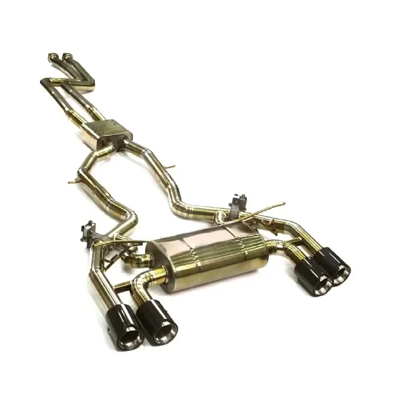 Titanium Exhaust Catback For BMW F80 M3 F82 M4 S55 Exhaust System