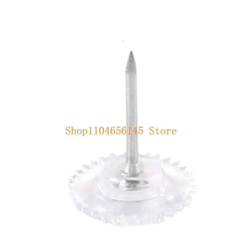 

5asd 50/100 шт., зубчатые кнопки, булавки с плоской головкой для пробковой доски, швейные булавки