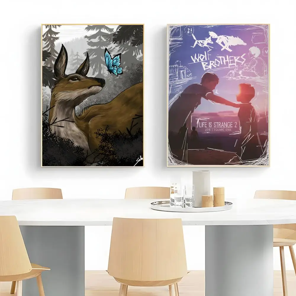 Emotional Adventure Game L-Life is Strange 2 Poster Wall Art Print Decorative Mural Home Decor Gift Unframed