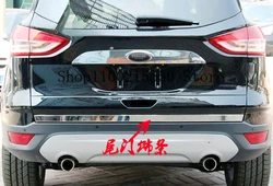 Car Accessories Molding Tailgate Door Strip Accent Garnish Styling Rear Trunk Tail Gate Cover For Ford Escape / Kuga 2013-2019