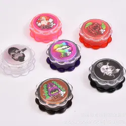 60MM Plastic Herb Grinder Smoke Spice Crusher Hand Muller 3 Layers Accessories Color Random