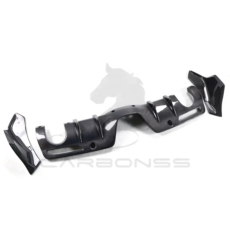 Car Rear Diffuser For Toyota Supra A90 Carbon Fiber Rear Body Kit 2019+