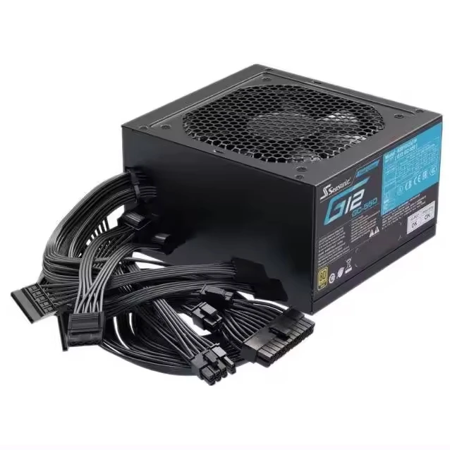 Hot Sell SEASONIC  G12 GC650 650W Power Supply Game Power Supply (80PLUS Gold Direct/Dual CPU Power/Smart Temperature Control)