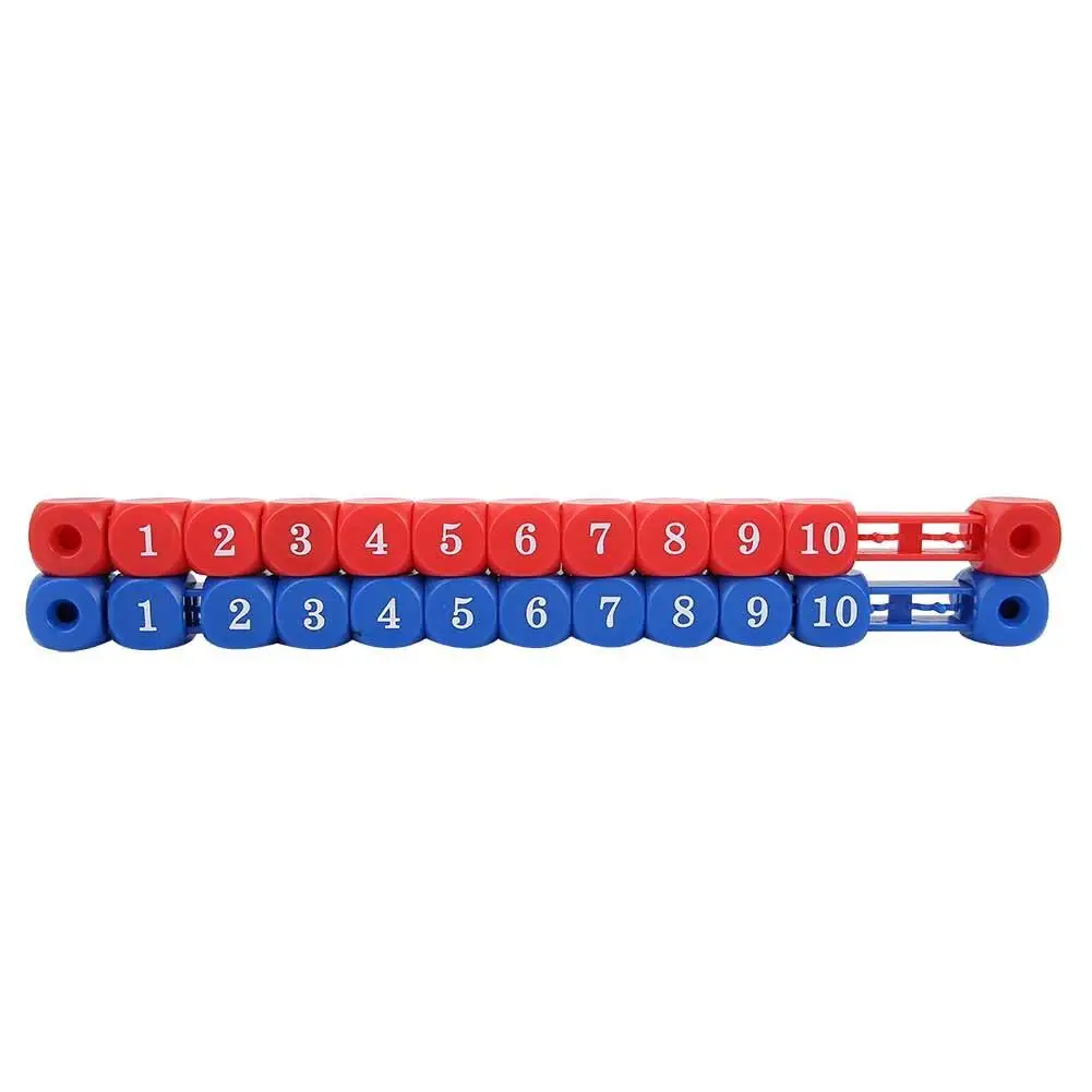 

Mini Foosball Soccer Game Scoreboard 2 Pcs Blue Red Multi Function Training Equipment Billiard Scoring Unit