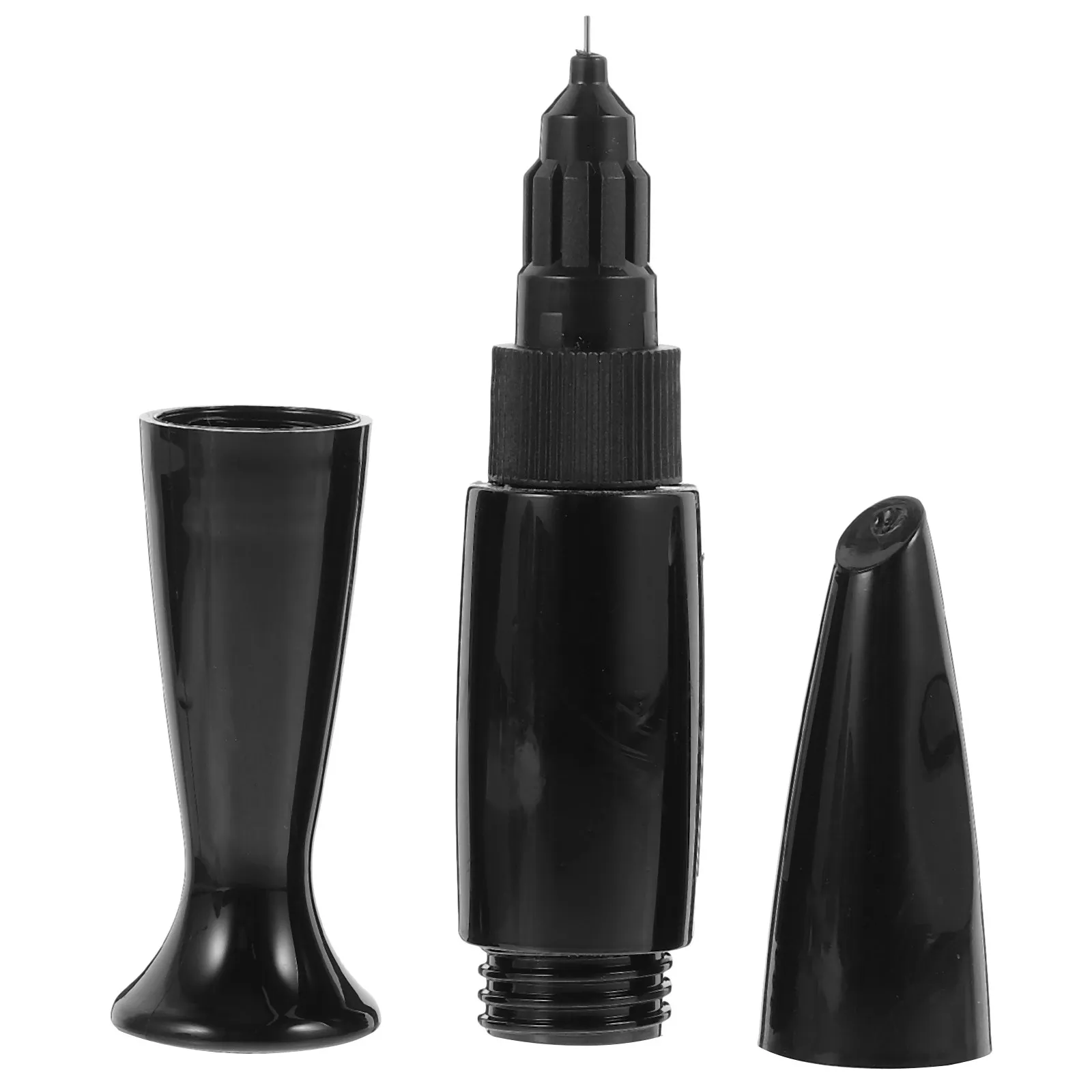 1Pcs Professional Nail Decor Glue Needle Brush Dual Tip Rhinestone Adhesive for Nail Art Jewelry False Nails Manicure