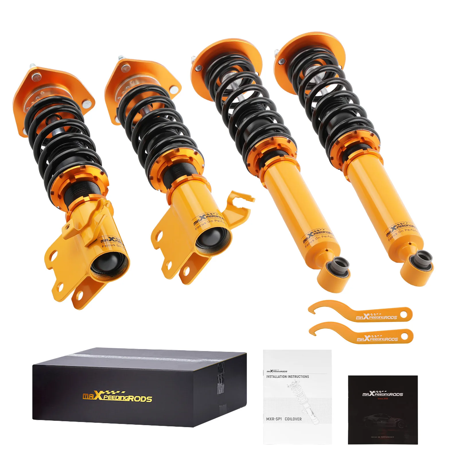 

MaXpeedingrods Coilovers Shocks Struts Kit For Nissan 240SX S14 1995-1998