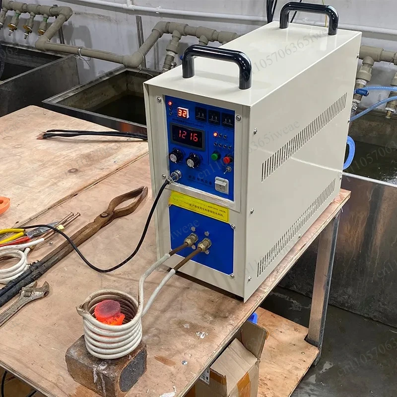 Micro induction heating brazing machine 15KW-200KW magnetic metal thermal tool