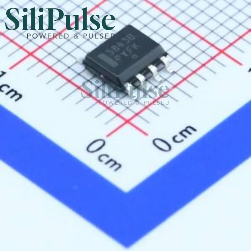 (20-100pcs) UC3843BD1R2G SOIC-8 100% Original In Stock AC-DC 96% 7.6V~30V 500kHz