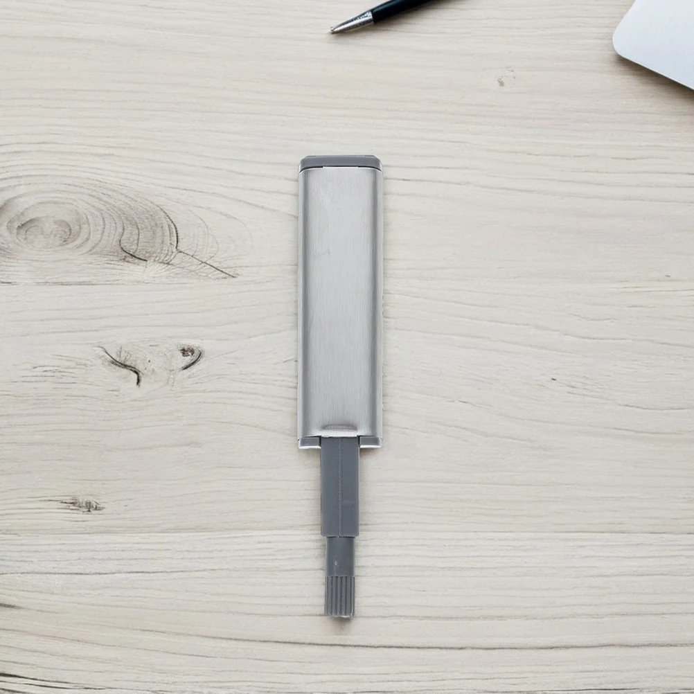 

6Pcs Push Button Hinges Cabinet Door Latch Self Closing Steel Shell Hidden Soft Close for Kitchen Bathroom Hardware