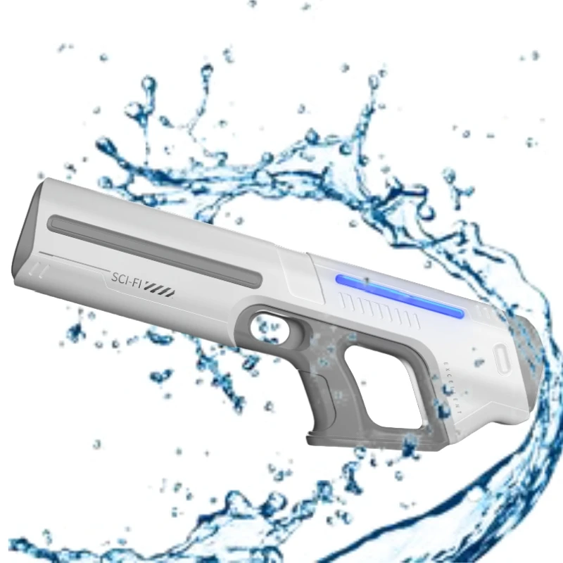 

Factory Cheap New Product 2025 Water Gun Summer Toy Electric Automatic Water Gun Toy with Battery Squirt Strong Power Water Gun