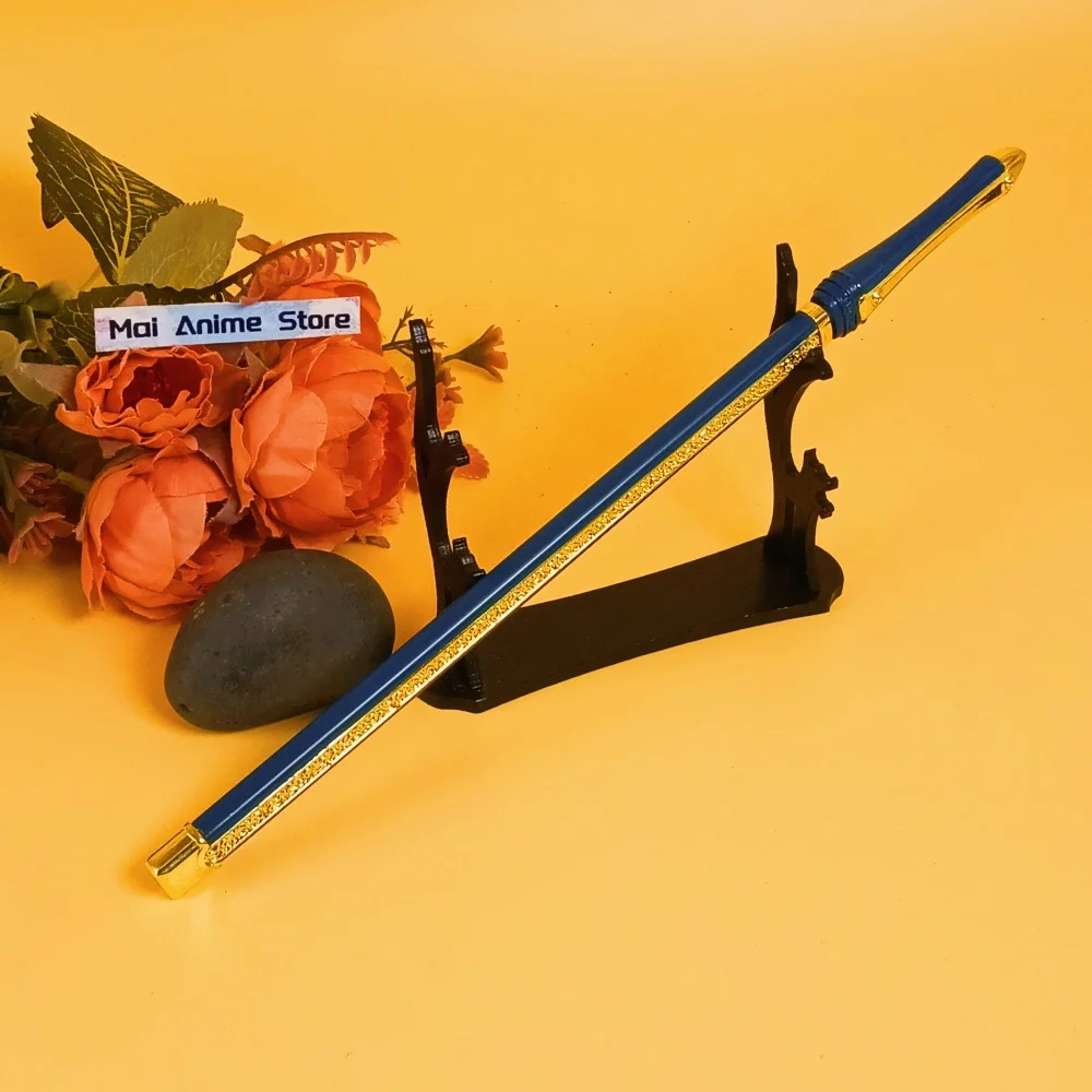 10 بوصة الصلب تشاكا رورونوا زورو كاتانا الحجم الحقيقي اليابانية المعادن أنيمي الحديد النينجا سكين الأصلي الساموراي صابر لعبة غير حادة هدية