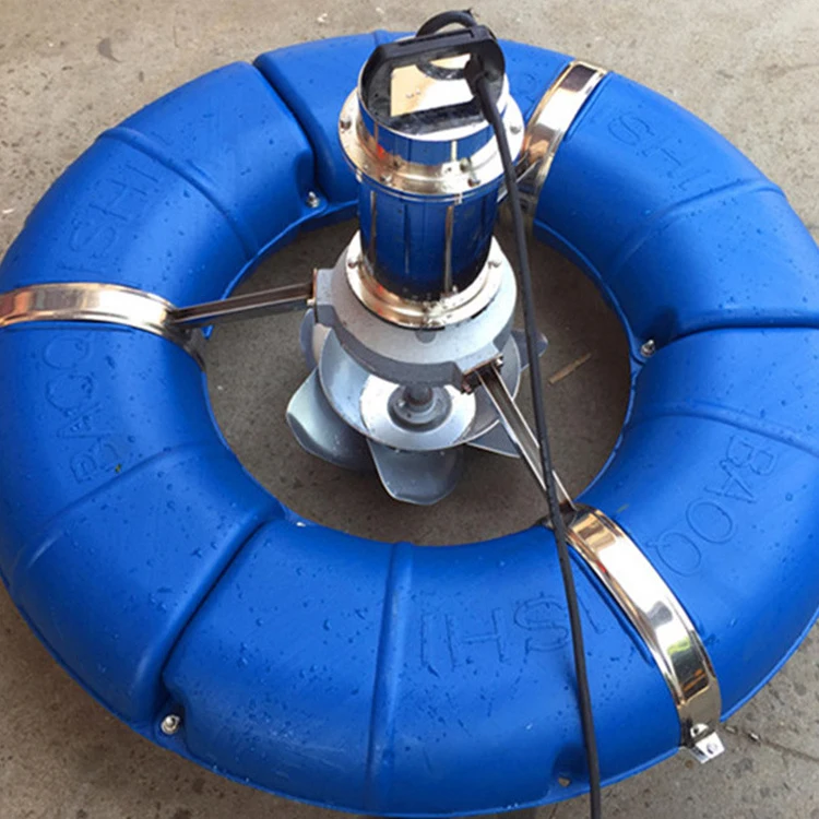 Aquaculture Water Pump Floating Splash Surge Wave Aerator for Fish Shrimp Pond Farming Core Motor Component