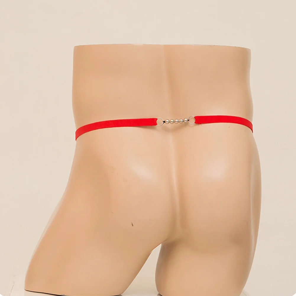 Hollow Ring Pouch Open Crotch Thongs Night Out 5 Spandex 95 Polyester Daily Wearing Fashion Design Applicable For Male
