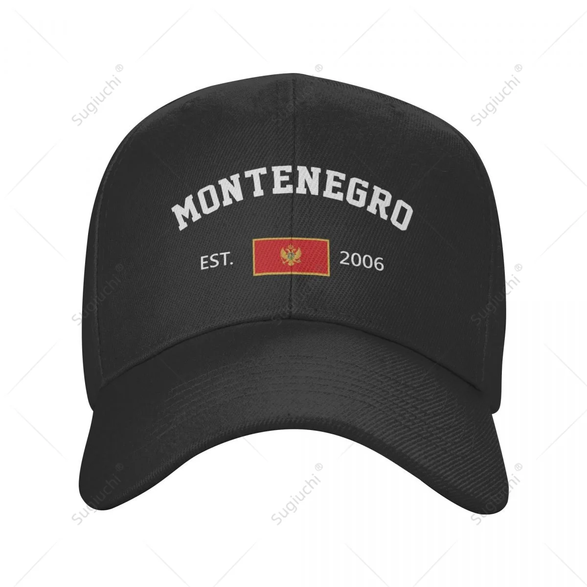 Unisex Baseball Cap Montenegro EST.2006 Independence Day Wild Sun Shade Peaked Adjustable Outdoor Caps for Men Women