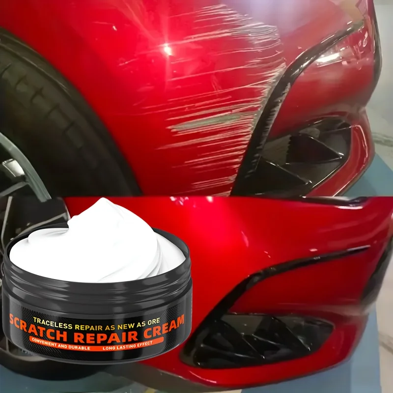 Car Scratch Repair Kit,Deep Fix Fine Scratches& Sun Damage,Car Paint Polishing Paste,Long-Lasting Shine,Protects Original Finish