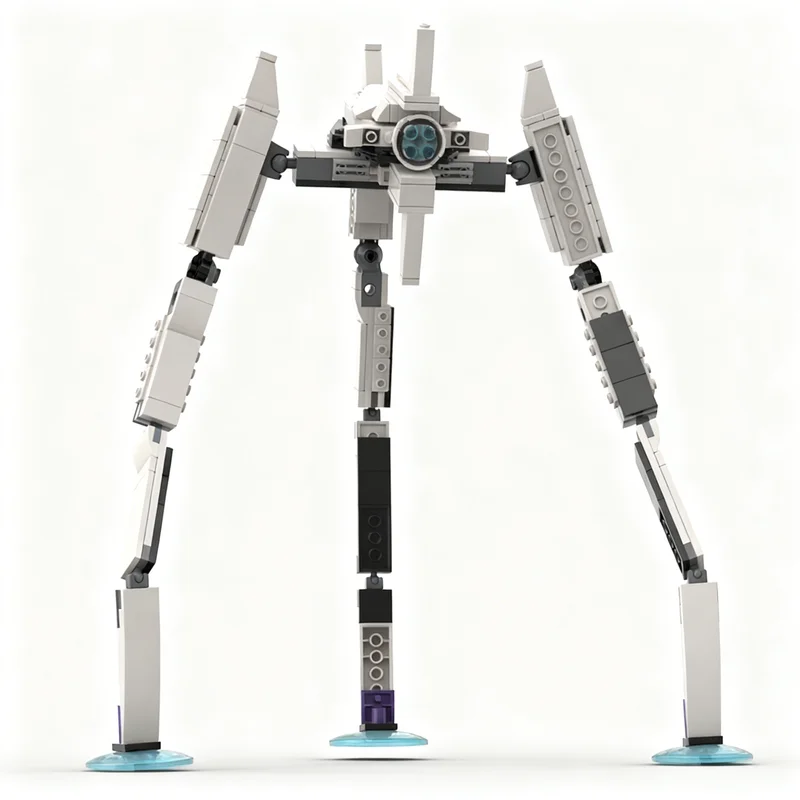 331 قطعة من مكعبات البناء MOC لنموذج مركبة الفضاء هيلدايفرز 2 إلومينيت هارفستر، لعبة معمارية، هدايا عيد الميلاد للأطفال