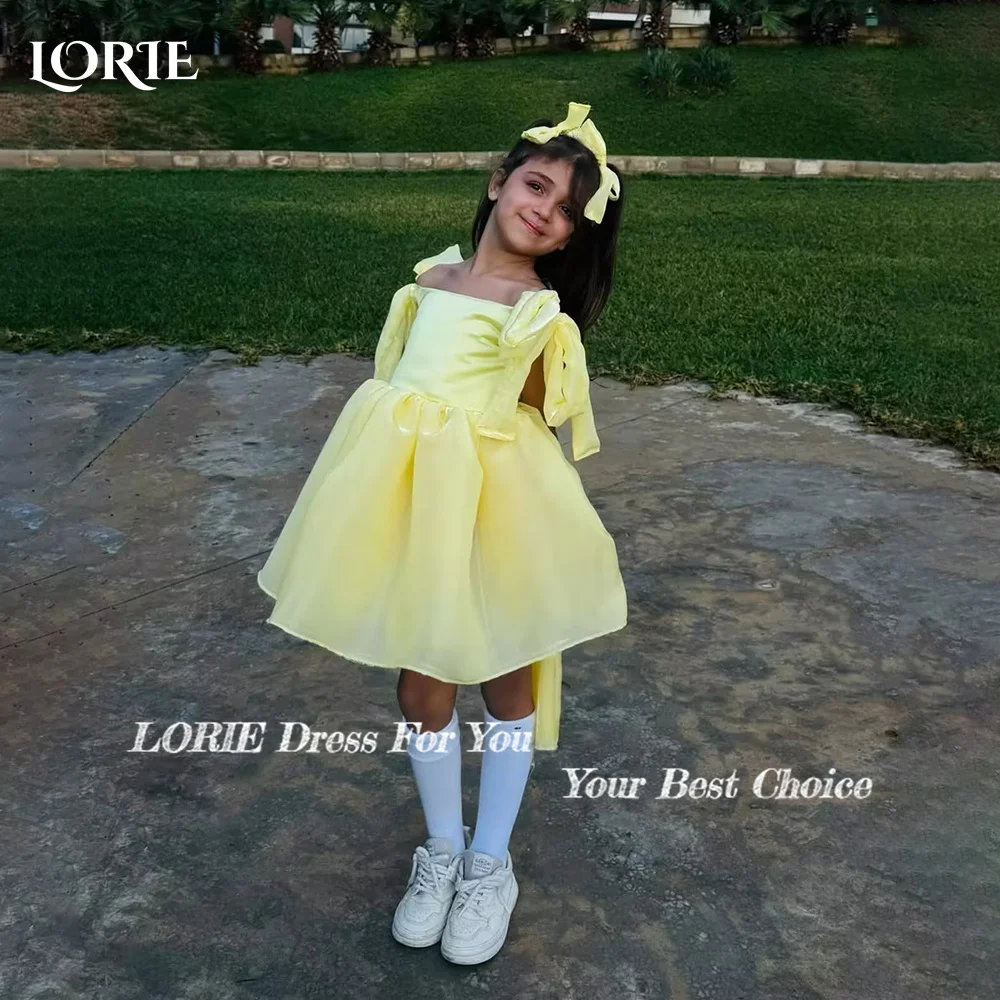lorie-sweet-flower-girl-dress-shiny-satin-shawl-a-line-midi-short-kids-brithday-girl-baptism-robes-customized-gril-party-dresses