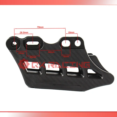 Imagen 2 del producto Protector de guía de cadena de motocicleta para Yamaha YZ125 YZ250 YZ250F YZ250FX YZ450F YZ450FX WR250F WR450F para FANTIC XE XEF XX