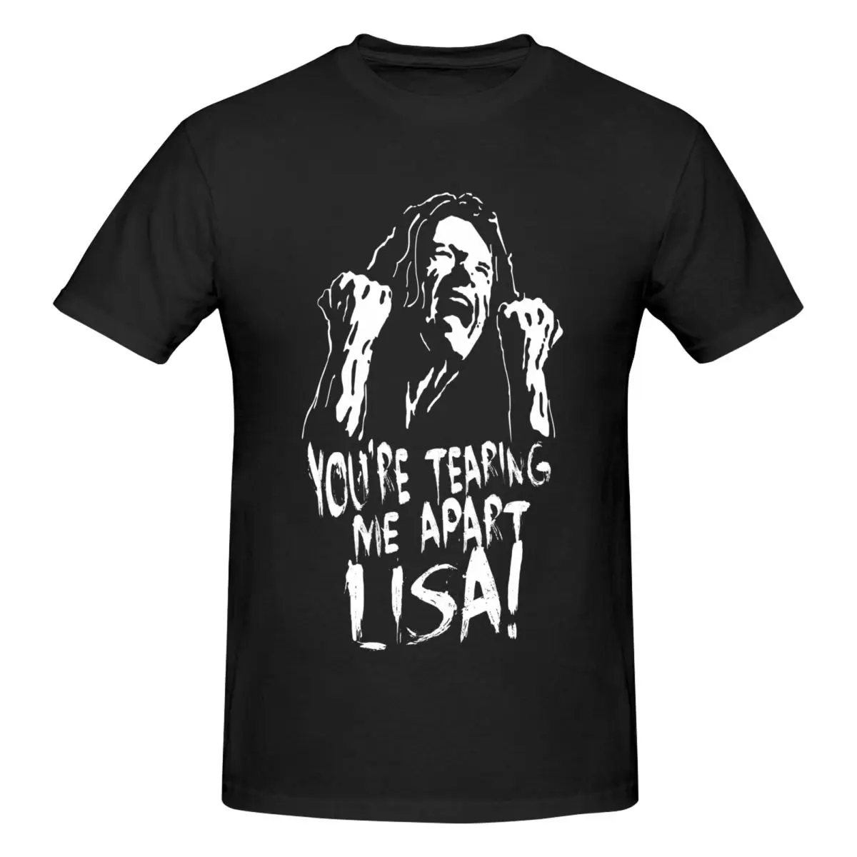 

Футболки с рисунком Лизы The Room You're Tearing Me Apart Y2K, летние футболки с короткими рукавами для мужчин и женщин, топы