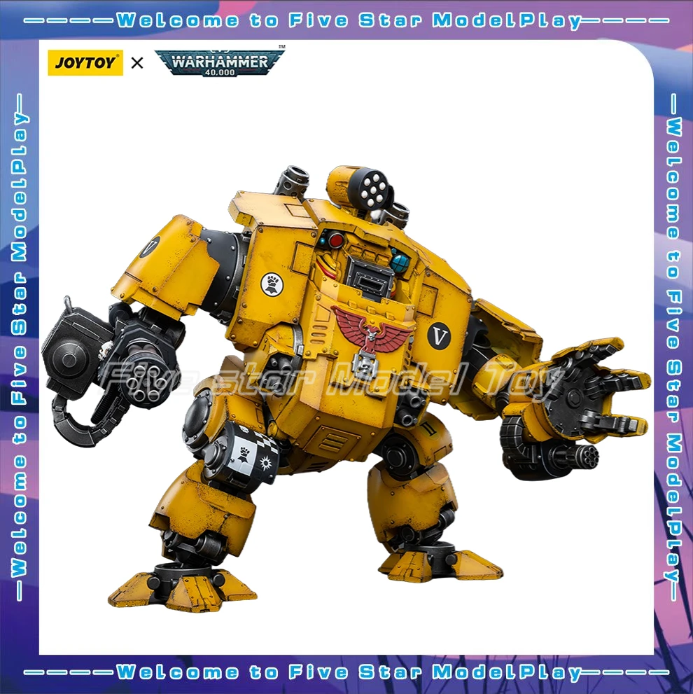 

【FS】JOYTOY Warhammer 40K Масштабные фигурки 1/18: Модели Imperial Fists Redemptor Dreadnought, игрушки, подарки