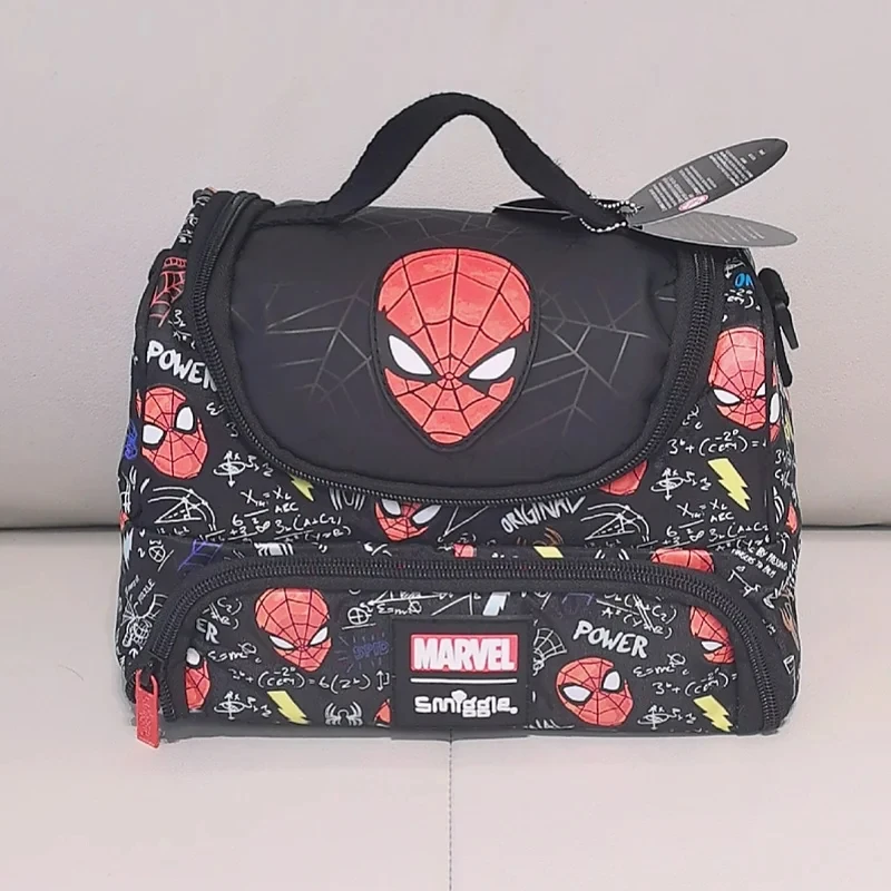 Australia Smiggle Marvel Spider-man Children Stationery Student School Bag Lunch Bag Wallet Pencil Box Water Cup birthday Gift