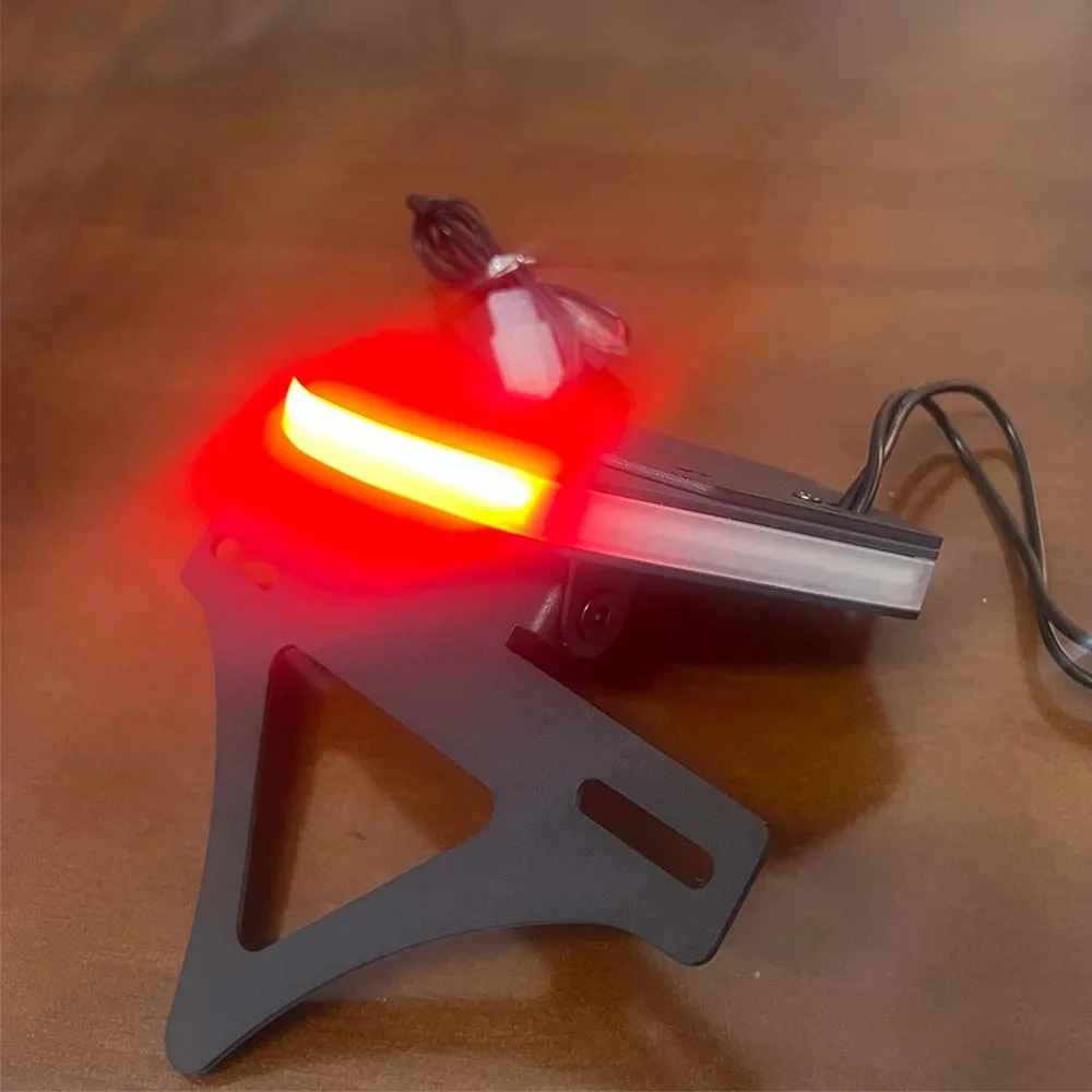 ل BMW S1000RR دراجة نارية اكسسوارات لوحة ترخيص حامل مصباح ليد الذيل مرتب الحاجز مزيل الذيل مرتب s 1000 rr 2023-2025 #6