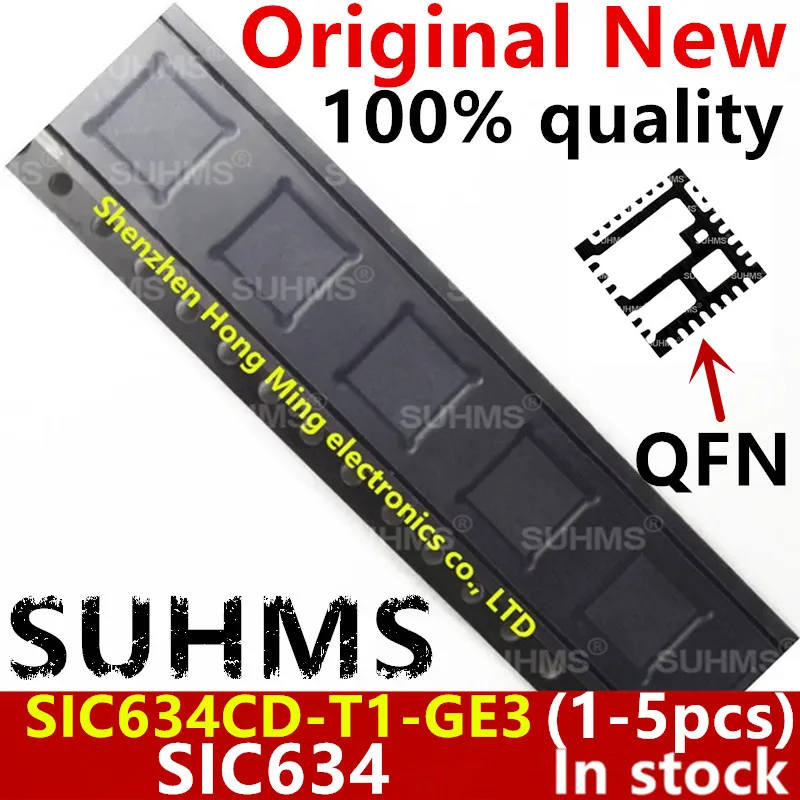 (5 sztuk) 100% nowy chipset SiC634 SiC634CD SiC634CD-T1-GE3 QFN-31