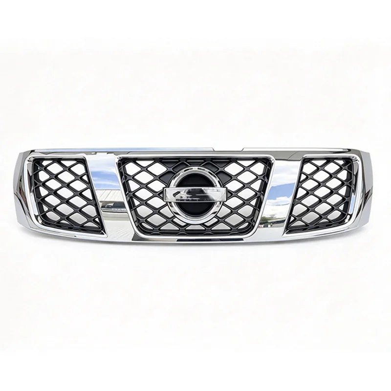 For 2005–2020 Nissan Patrol Y61 Super Safari Chrome-Plated Front Grille 1:1 Replica Patrol GU Mesh Grille 62310-VD200