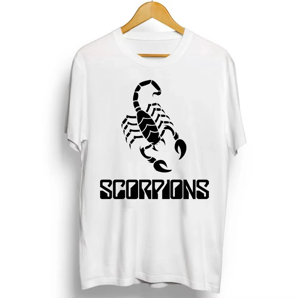 

T-shirt Scorpion Heavy Metal Rock Band 56th Anniversary 1965-2021 New Graphic Poster Cover Cotton Crew Neck Cotton T-Shirt