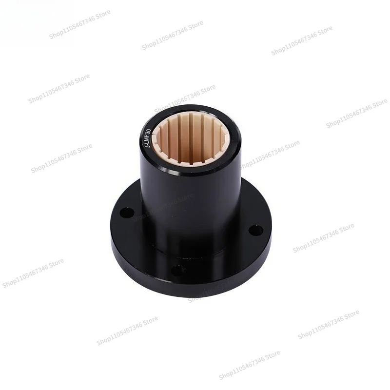 For Round Flange Plastic Linear Bearing Sliding Bushing for LMF2030 4050UU