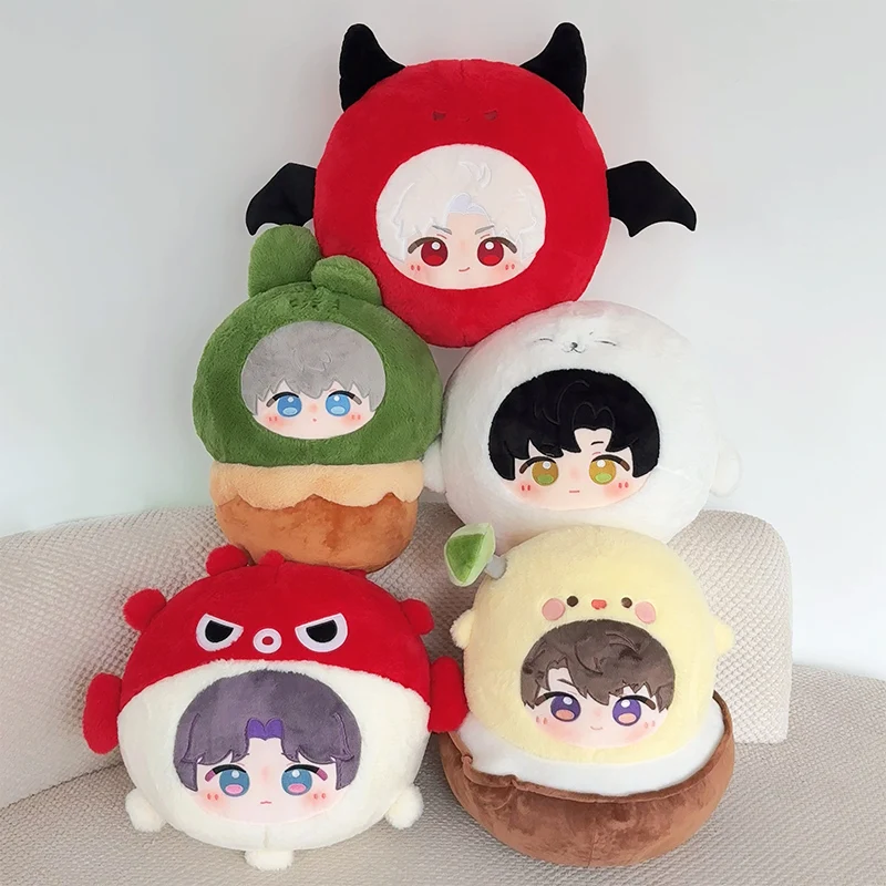 Amor y espacio profundo que rodean Xavier Rafayel Zayne Caleb Sylus lindo almohada 50cm muñeca de algodón regalo enviar a amigos