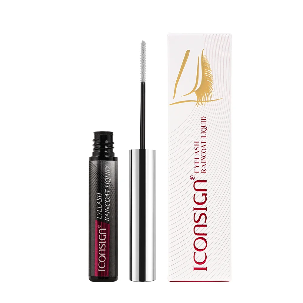 ICONSIGN Black Eyelash Raincoat Mascara Nourishes Hair Coating Eyelash Extension Waterproof No Irritating Make Up Lifting Tool