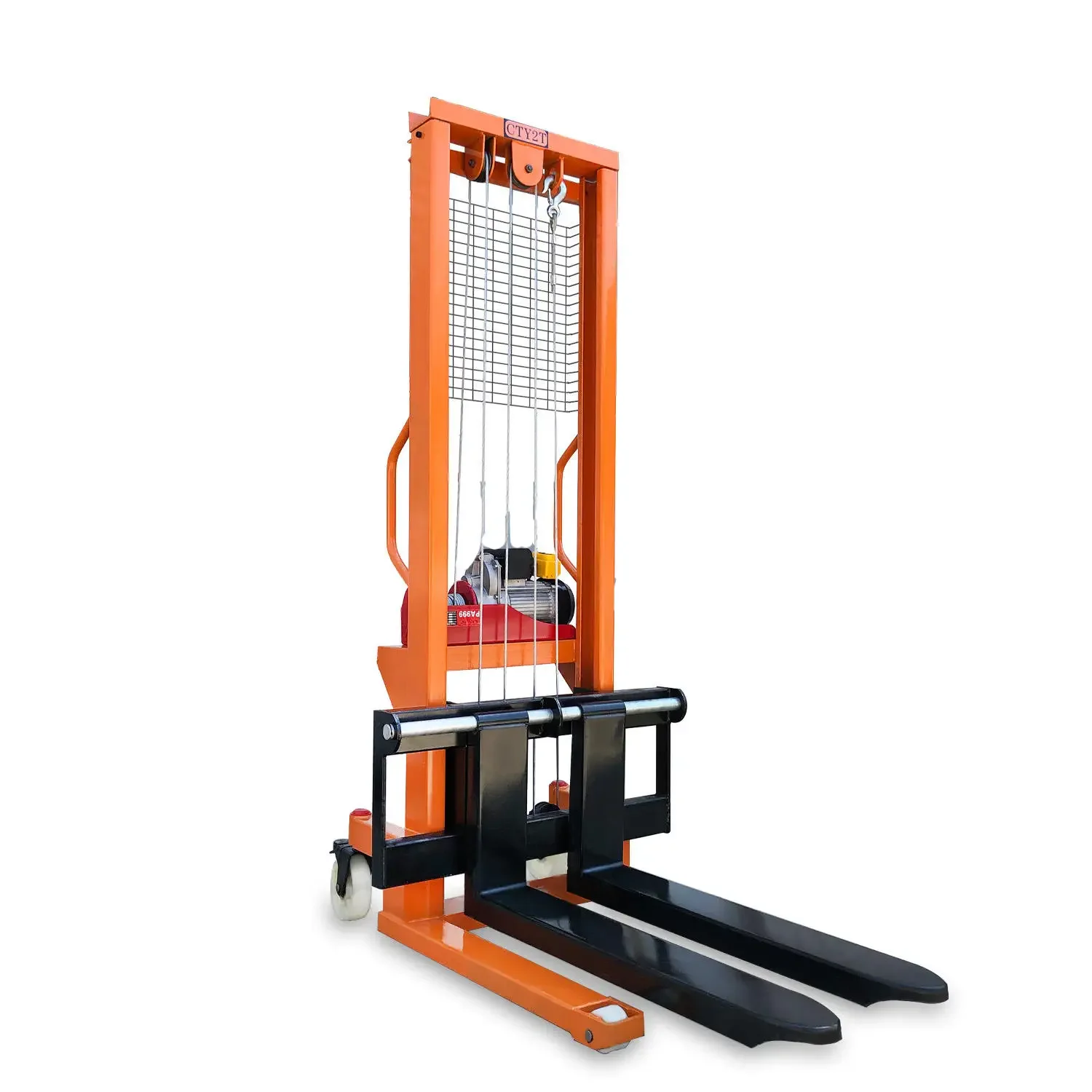 Junmin Hydraulic Trolley Pallet Forklift Manual Lift Loading And Unloading Forklift