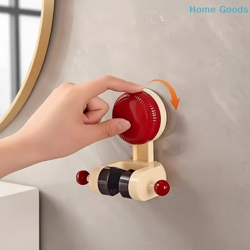 

360 Degree Adjustable Shower Holder No Drill Suction Bracket Swivel Height Adjustable Wall Mount for Home Bathroom Accessory
