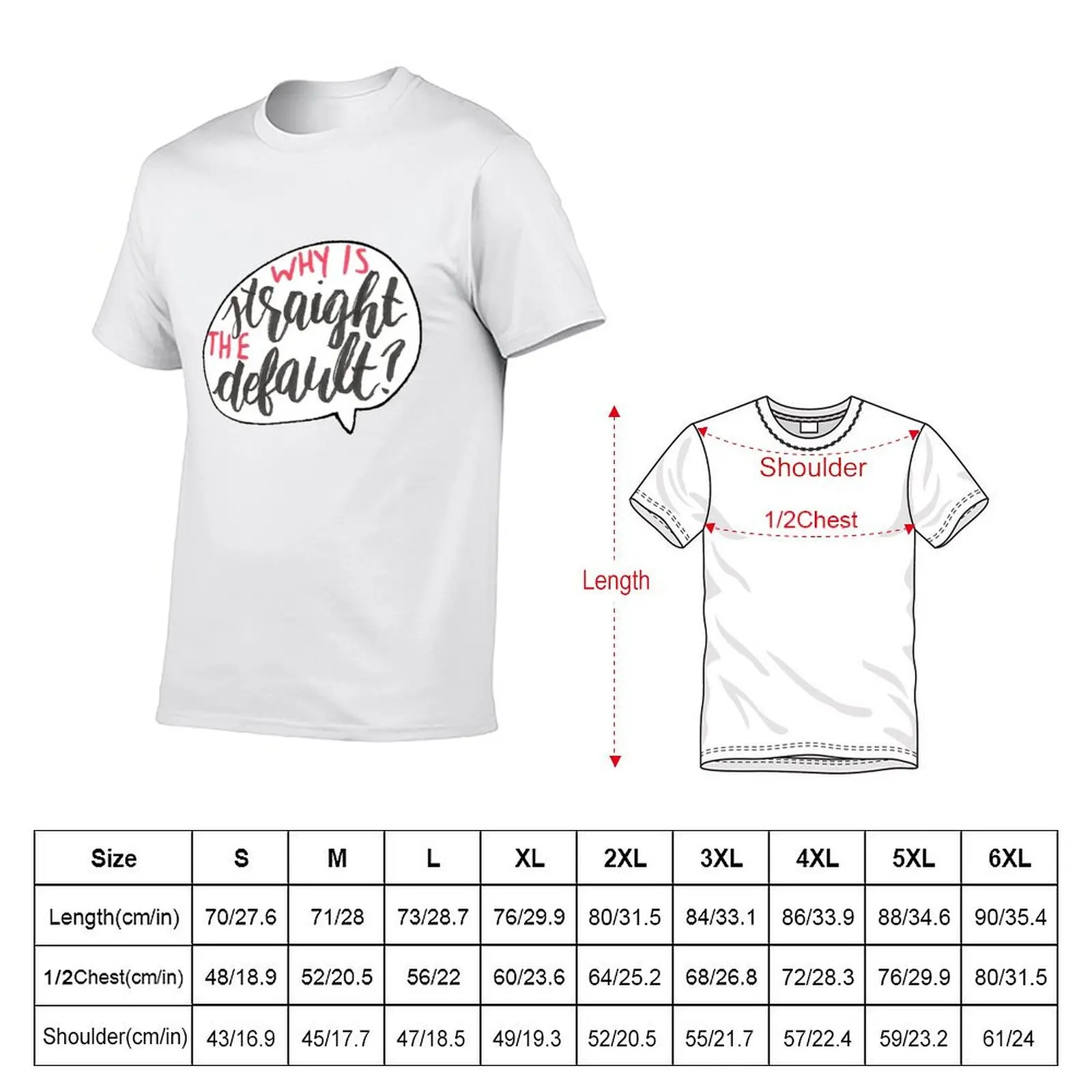 Why Is Straight The Default? - Simon Vs. T-Shirt Relaxed Casual Short Sleeve Tee