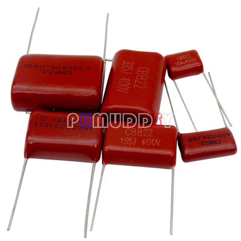 10pcs 630V 223 333 473 683 104 154 224 334 335J 474 564 684 824 105 102 222 472 332 103 153 155 205 225 J CBB Capacitor 1UF 10NF