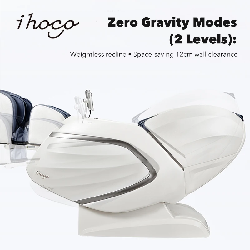 Full-Body Relief Chair: 6.5mm Single-Tooth Precision Calf Protrusions Dual Foot Rollers Massage Chair