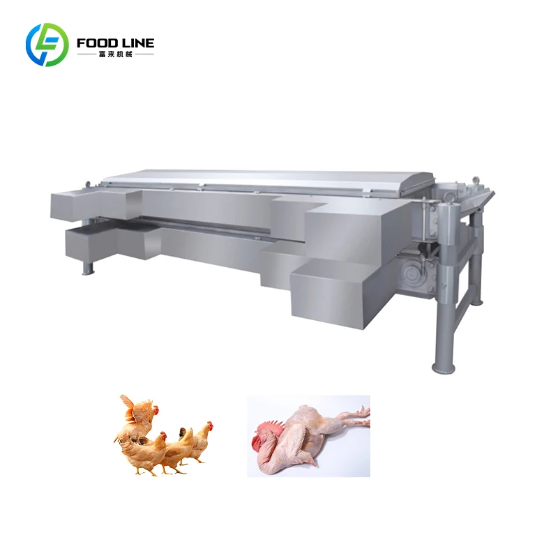 Top Rated Food Grade Chicken Abattoir Line for Commercial Halal Poultry Processing Plant and Butcher Shop customize